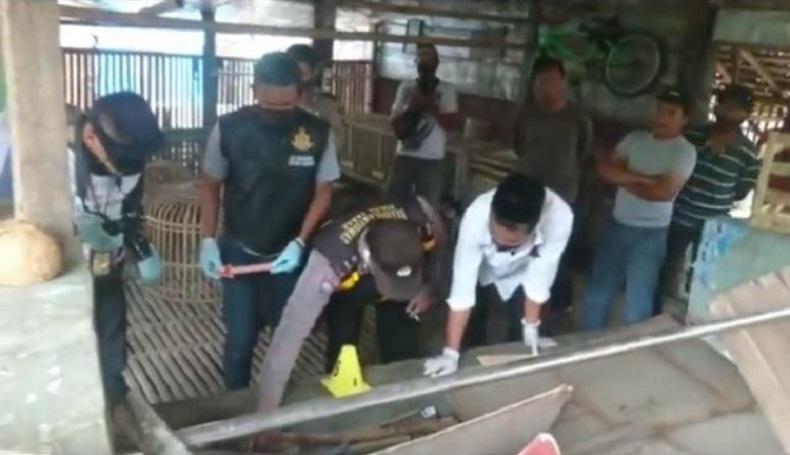 Warga Garut Dihebohkan Penemuan Mayat di Kandang Ayam, Diduga Dibunuh