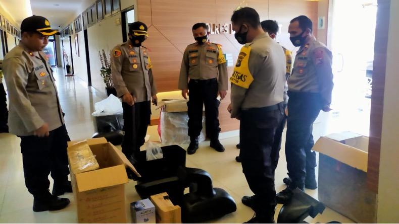 Pandemi Covid-19, Polres Bangka Barat Wajibkan Pelapor Ikuti Protokol Kesehatan