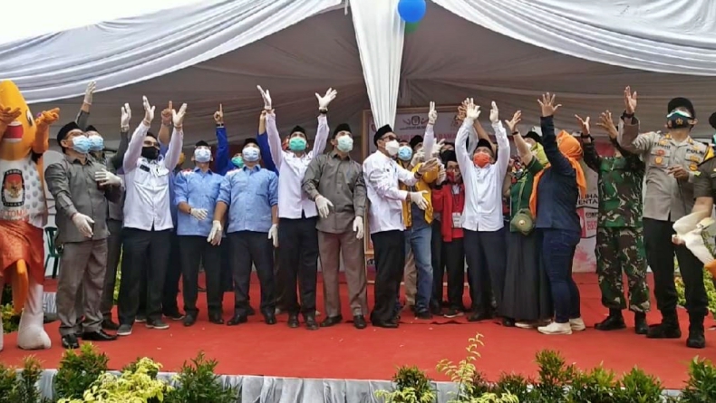 Deklarasi Pilkada Damai, KPU PALI: Paslon Harus Siap Menang dan Siap Kalah