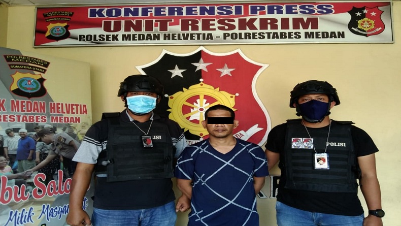 Penganiaya Marbot Masjid di Medan Ditangkap Setelah Buron Sebulan