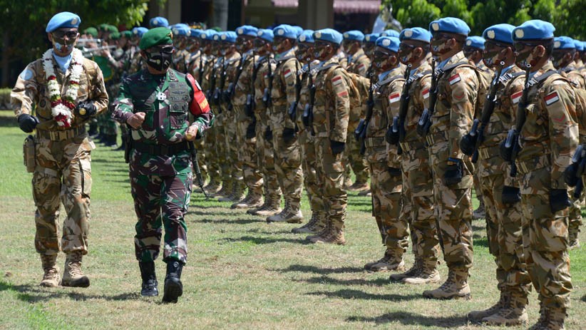 200 Prajurit TNI Tiba di Tanah Air setelah Jalani Misi Perdamaian Kongo - Bagian 2
