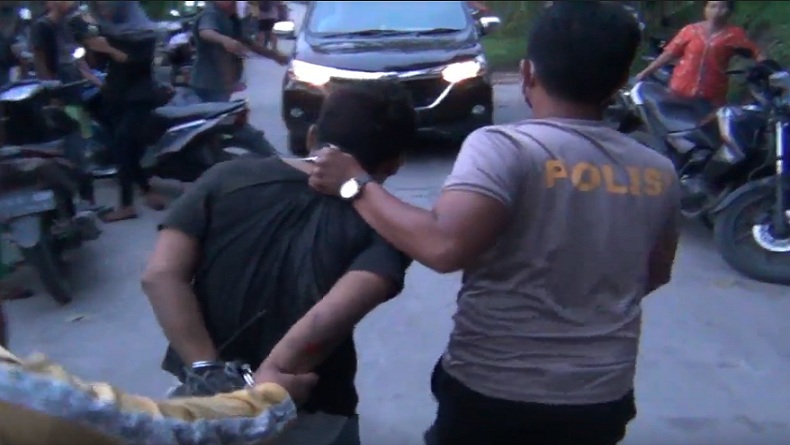 Dua Penjambret Nyaris Tewas Dihajar Massa di Medan Marelan