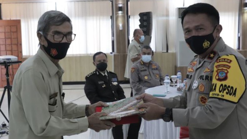 Polda Sulut Lepas 167 Personel Polri yang Masuki Masa Purna Bhakti