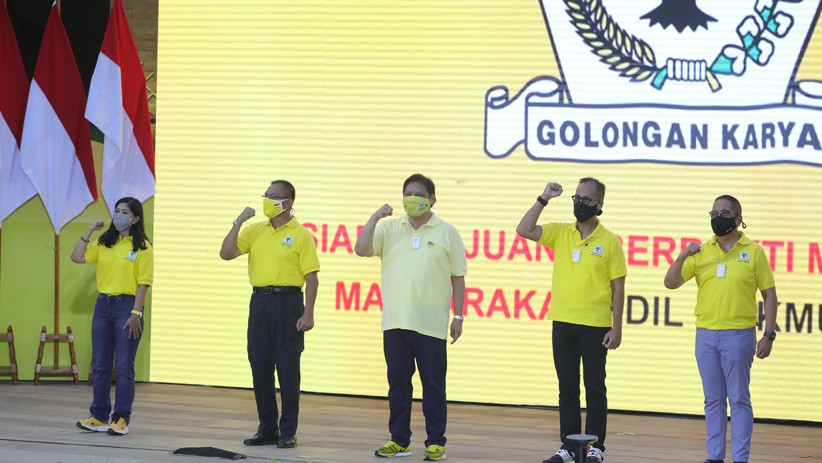 Partai Golkar Resmikan Gerakan 3 M - Bagian 2