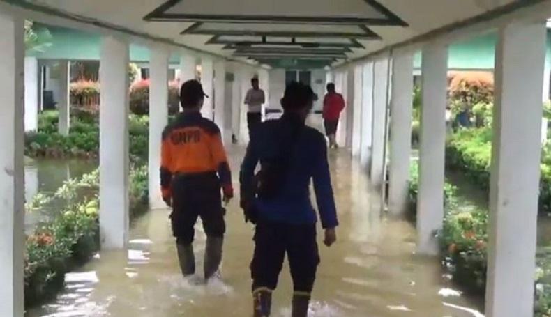 Hujan Deras, RSUD Dokter Murdjani Sampit Terendam Banjir