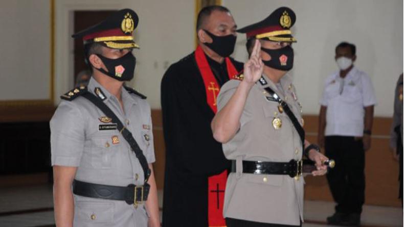 AKBP Henzly Moningkey Resmi Pimpin Polres Minahasa