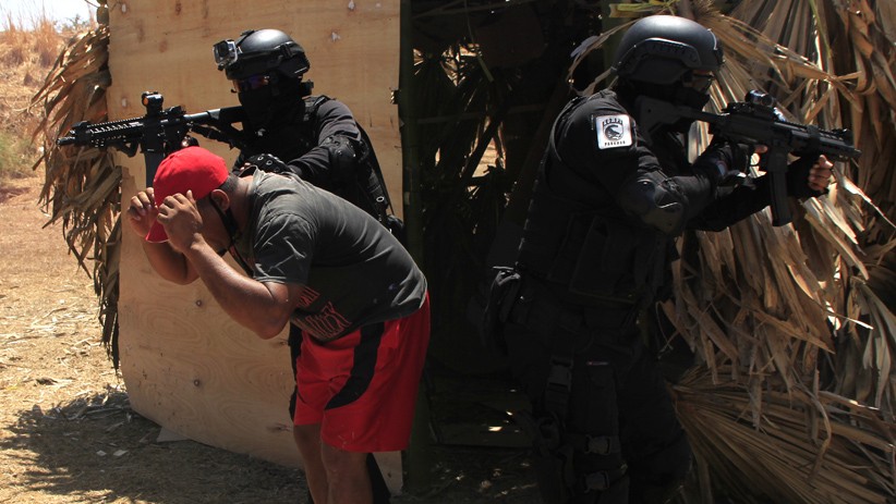 Aksi Paskhas TNI AU Amankan Objek Vital Negara di Bandara El Tari Kupang - Bagian 2