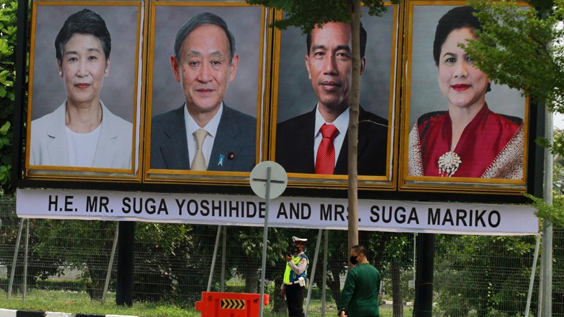 PM Jepang Yoshihide Suga Tiba di Indonesia - Bagian 3