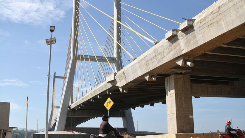 Penampakan Jembatan Teluk Kendari Panjang 1,34 Km, Diresmikan Jokowi Kamis Besok - Bagian 2