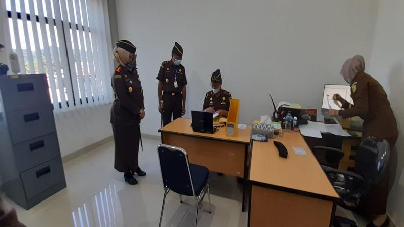 Jamwas Kejagung RI dan Kajati Babel Mendadak Berkunjung ke Kejari Bangka Selatan