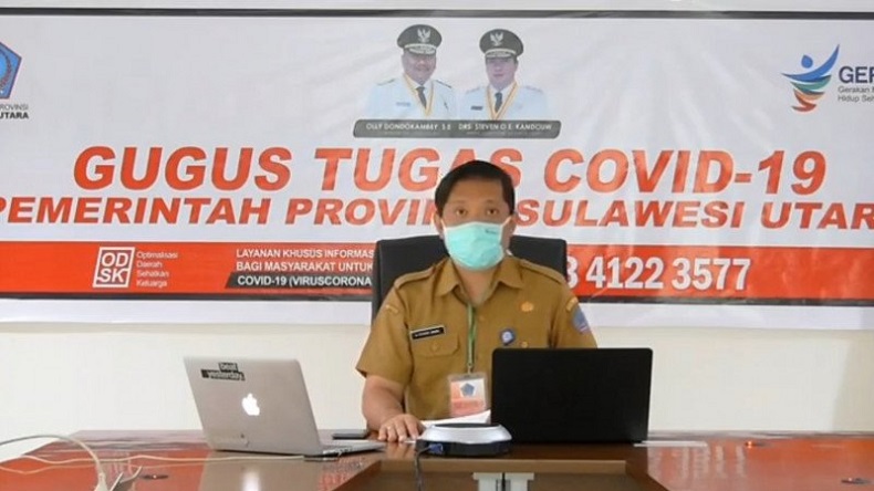 598 Warga Sulut Masih Dirawat karena Covid-19, Terbanyak di Manado