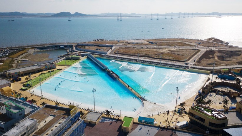 Wave Park, Wahana Kolam Ombak Terbesar di Korea Selatan - Bagian 1