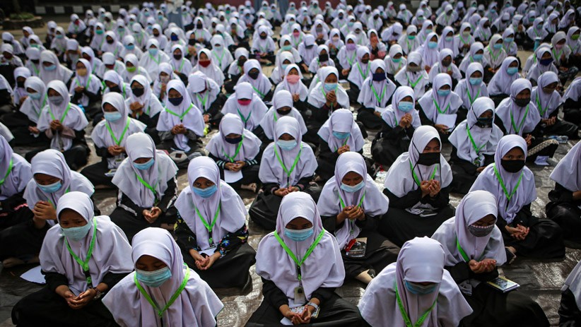 Suasana Peringatan Hari Santri Nasional di Tangerang - Bagian 1