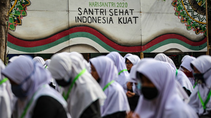 Suasana Peringatan Hari Santri Nasional di Tangerang - Bagian 2