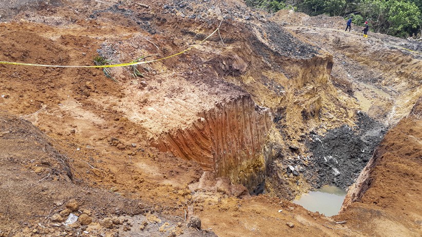 Penampakan Tambang Baru Bara Ilegal Longsor di Muara Enim, 11 Pekerja Meninggal - Bagian 3