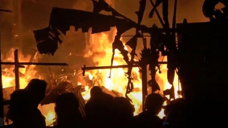 Kebakaran di Aceh Besar, Gudang Kantor Ludes Dilalap Si Jago Merah