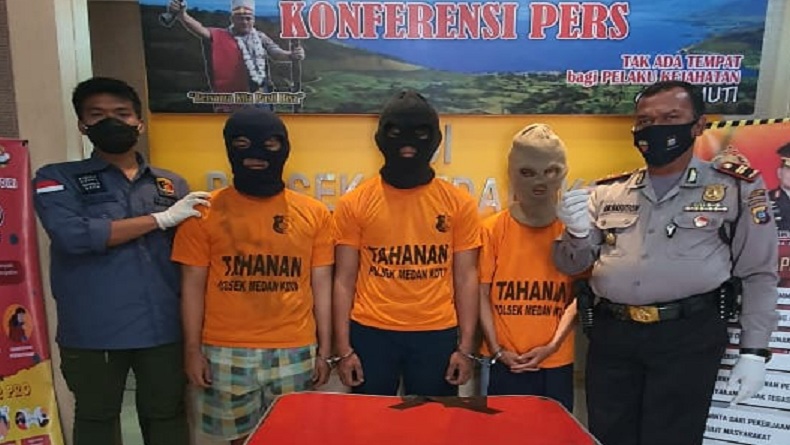 Kedapatan Bawa Ekstasi saat Razia Yustisi, 3 Pemuda Medan Diamankan