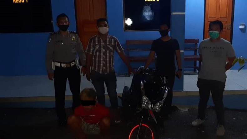 Curi Motor, Pelajar di Minahasa Utara Nekat Sandera dan Ancam Korban dengan Pisau
