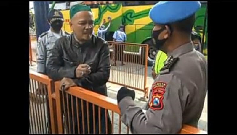 Operasi Yustisi di Bungurasih, Pelanggar Disiplin Ini Tolak Sanksi dan Lawan Petugas