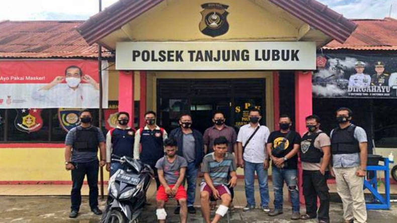 Asyik Tidur di Rumah, 2 Pelaku Curanmor di OKI Kaget Ditangkap Polisi