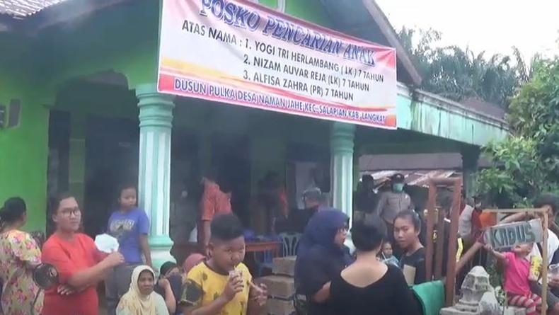 3 Bocah Hilang di Langkat Belum Ditemukan, Polisi: Bisa Jadi Kasus Penculikan