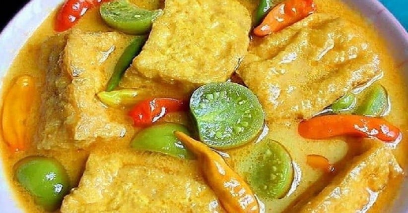 Resep Gulai Tahu Enak Pakai Santan Cara Buatnya Simpel