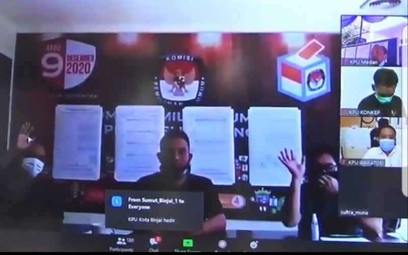 KPUD Kota Medan Simulasi Sirekap, Penghitungan Cepat Pilkada Medan dengan Teknologi