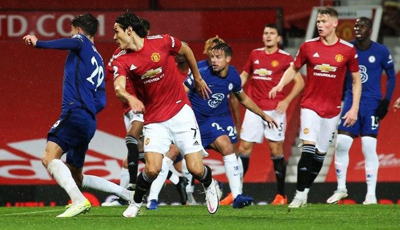 Manchester United Vs Chelsea: Skor Imbang Hiasi Debut Edinson Cavani