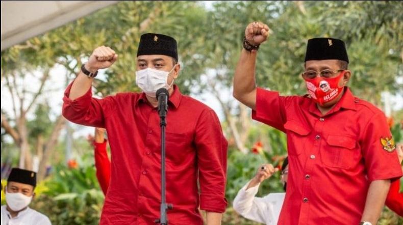 Survei PusdeHAM, Elektabilitas Eri-Armuji 48,6 Persen Kalahkan Machfud-Mujiaman