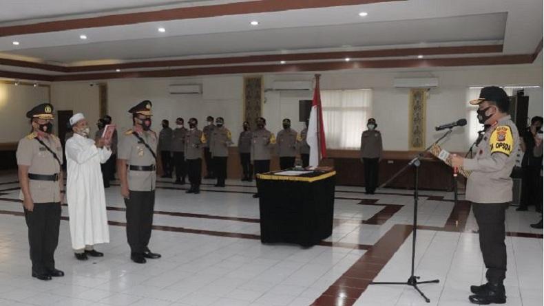 Kapolda Sulut Pimpin Sertijab Wakapolda dan 2 Kapolres Baru