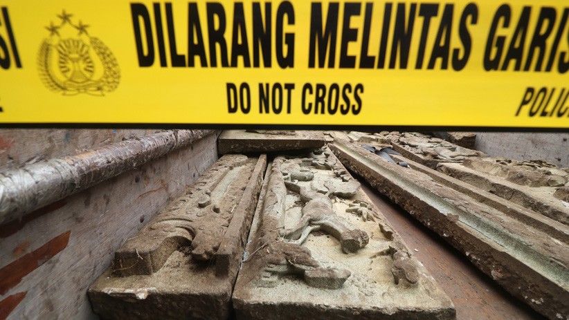 Penampakan 25 Relief Makam Kuno China Dicuri di Gunung Klotok Kediri - Bagian 2