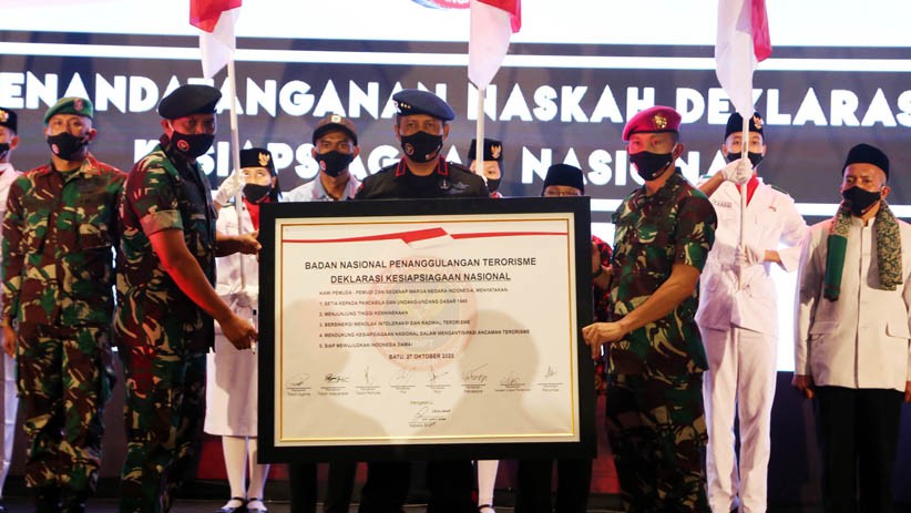 BNPT Ajak Seluruh Masyarakat Perang terhadap Terorisme - Bagian 1