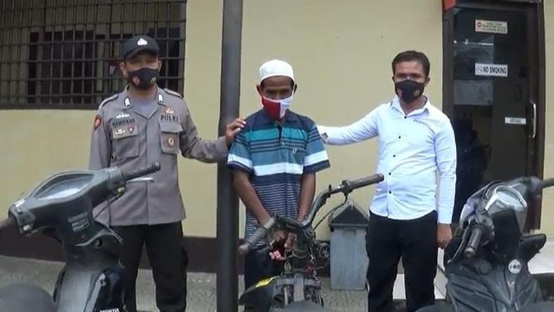 Otak Pelaku Curanmor di Koba Bangka Tengah Ditangkap, Ditembak karena Melawan