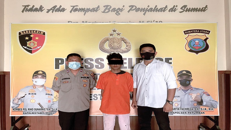 Bawa Kabur Betor, Pemuda di Medan Diamankan Polisi