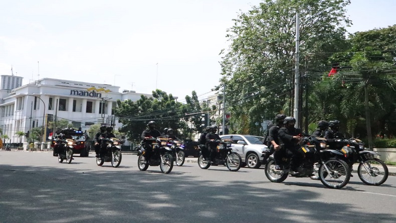 Amankan Libur Panjang, Polda Sumut Kerahkan Personel Brimob
