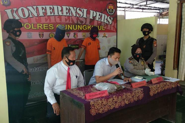 3 Pelaku Klitih Ditangkap Polres Gunungkidul, 1 Masih di Bawah Umur