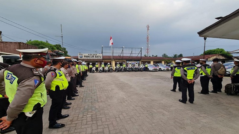 Libur Panjang, Polrestabes Medan Siaga Personel di Titik Rawan Macet Medan-Berastagi