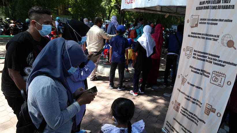 Terapkan Protokol Kesehatan, Kebun Binatang Surabaya Larang Balita dan Lansia Masuk - Bagian 3
