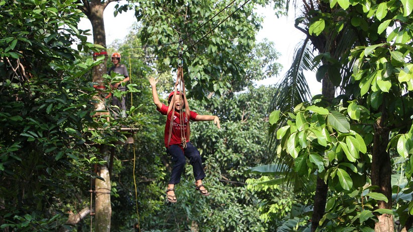Melihat Serunya Wisata Alam Kebon Forsa Jatiasih Bekasi - Bagian 1