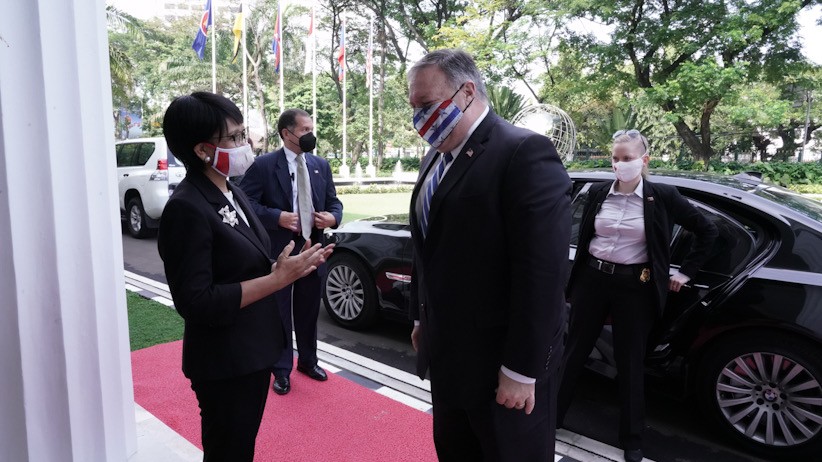 Menlu Retno Marsudi Terima Kunjungan Menlu AS Mike Pompeo - Bagian 2