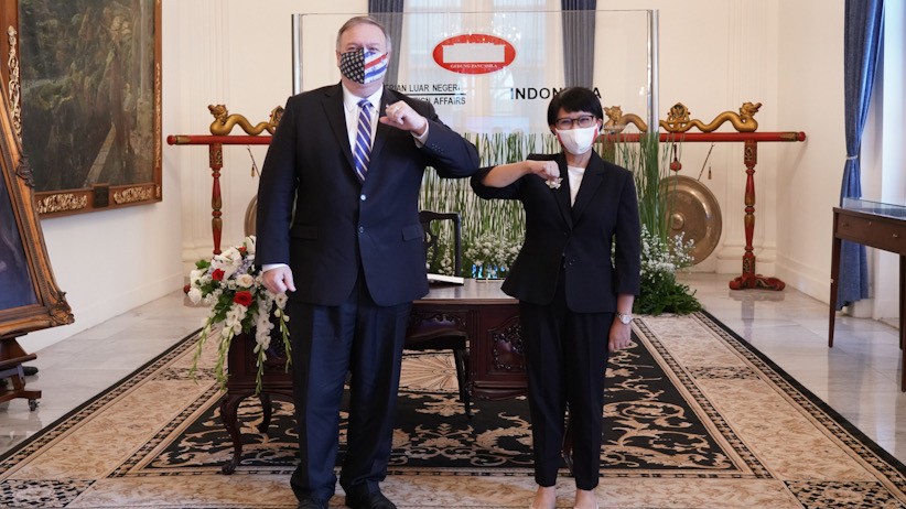 Menlu Retno Marsudi Terima Kunjungan Menlu AS Mike Pompeo - Bagian 1