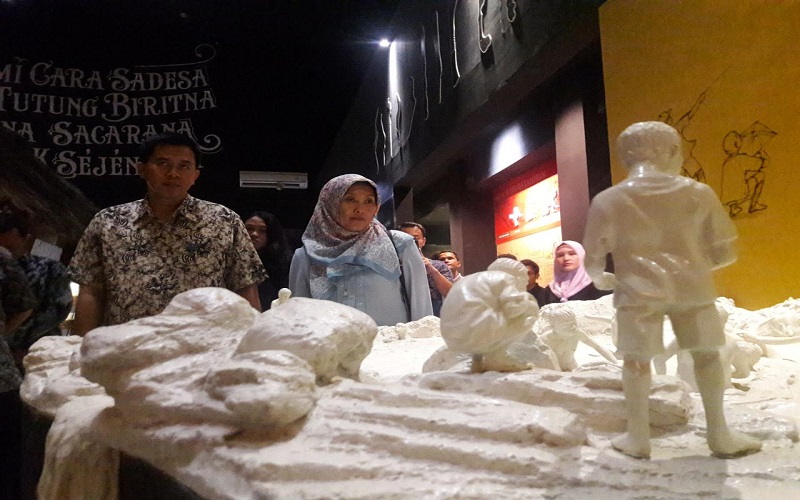 Diorama Panyawangan Purwakarta. Foto/Diskominfo Purwakarta