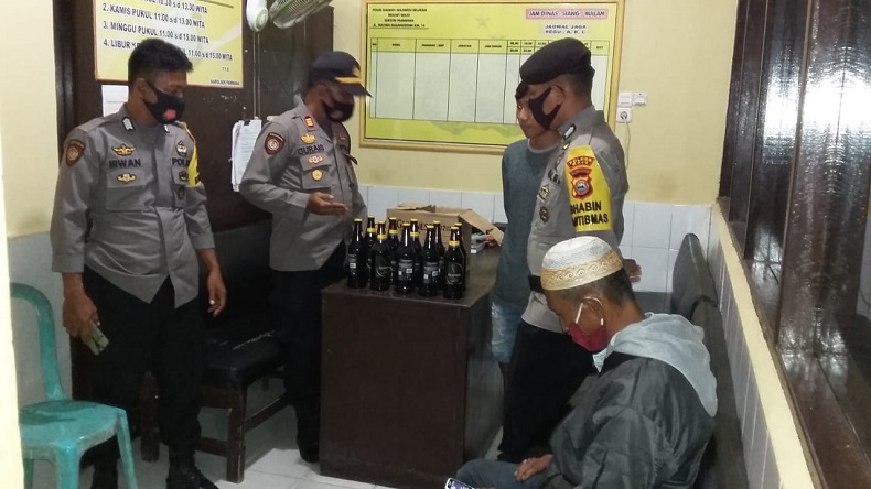 Sekelompok Pemuda Pesta Miras saat Perkemahan Sumpah Pemuda di Wajo