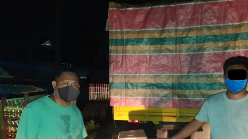 Polres Talaud Amankan 360 Liter Miras asal Bitung di Pelabuhan Melonguane
