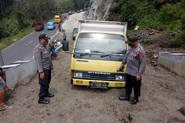 Rem Blong, Truk Boks Masuk Jalur Penyelamat di Purbalingga