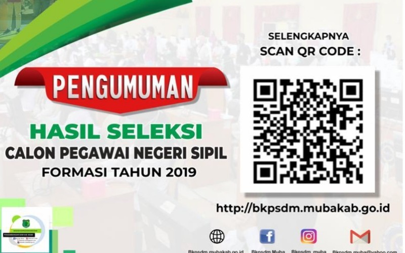 229 Peserta Lulus Seleksi CPNS di Muba 