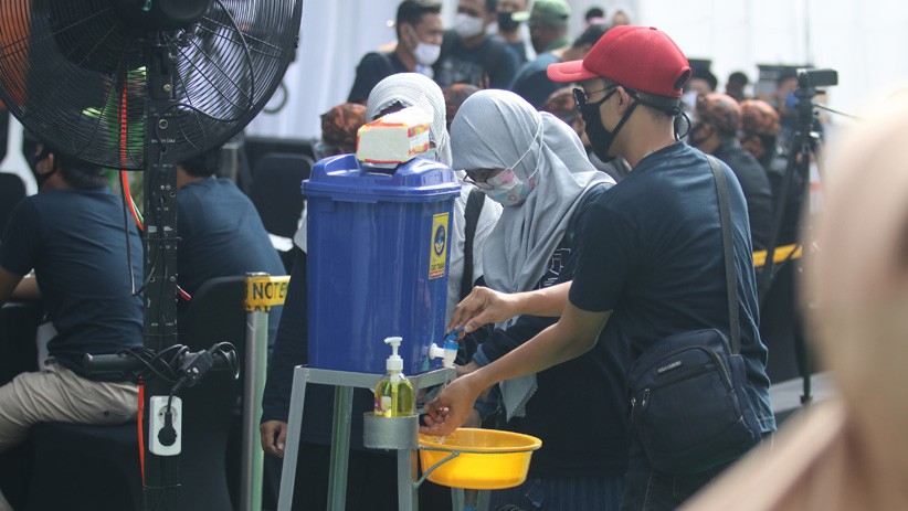 KPU Gelar Simulasi Pemungutan Suara Pilkada dengan Protokol Kesehatan di Kediri - Bagian 3