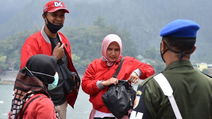 Penegakan Hukum Protokol Kesehatan di Kawasan Wisata Telaga Sarangan Magetan - Bagian 2