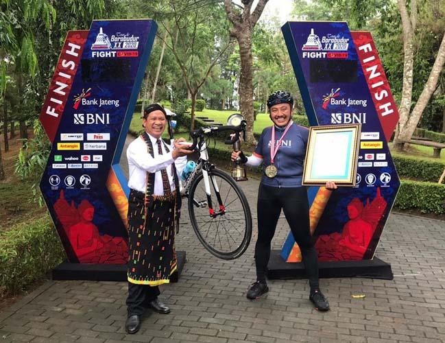  Leprid Apresiasi Penyelenggara Tour de Borobudur XX 2020