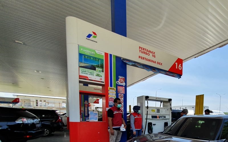 Konsumsi Naik 300 Persen, Stok BBM Arus Balik Disiagakan di SPBU Tol Trans Jawa